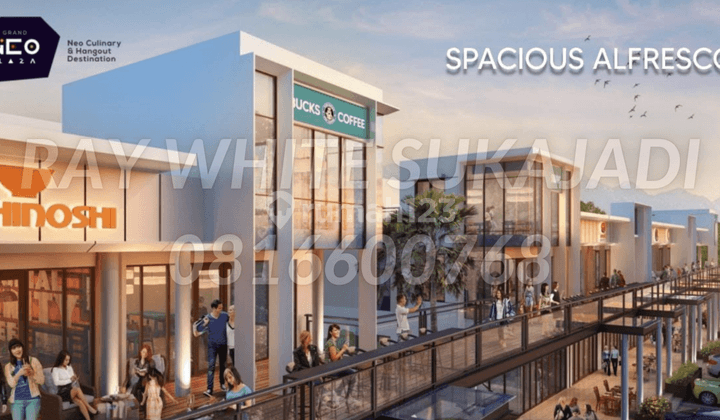 Dijual Cepat Ruko Neo Plaza, Podomoro Park Bandung 2