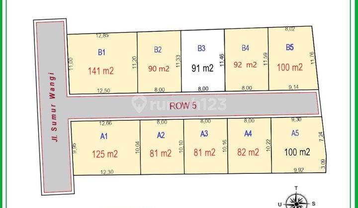 Kavling Perumahan, Dekat Rsud Kota Bogor, Akses Mobil, Shm  6