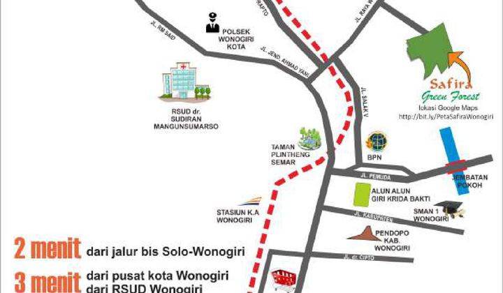 Hunian nyaman dan Asri Green forest berada di Wonogiri 4
