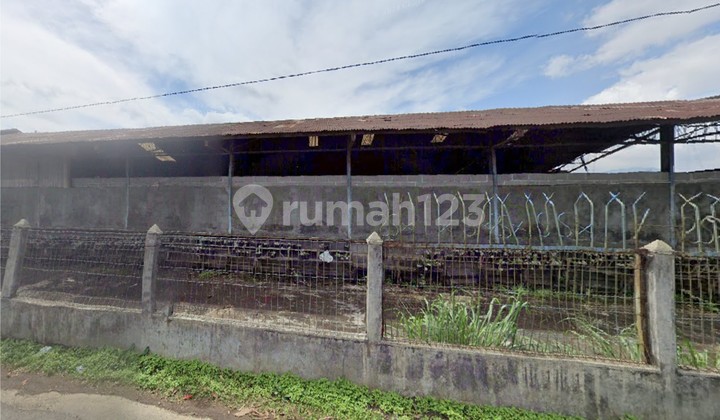 Pabrik luas lokasi Wonosobo tepi jalan lintas Kota 1