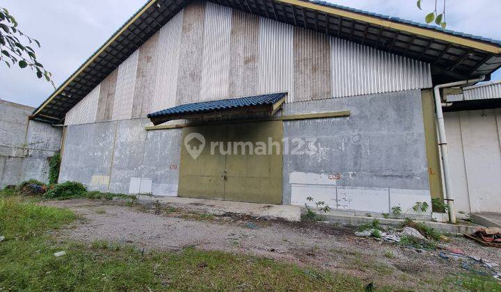 Gudang Luas Bebas Banjir di Sayap Caringin 1