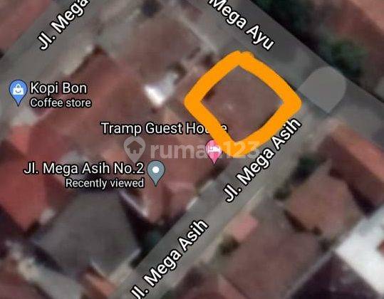 Tanah + Rumah Posisi Hook Akses Dekat Tol di Cicendo 2