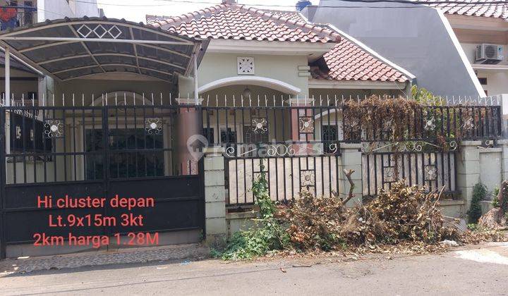 Rumah Klasik Kondisi Menarik Harga Asik di Harapan Indah 13038 Dv 1