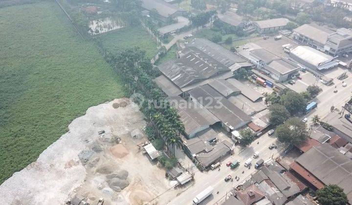 Jual Pabrik Di Bunder, Cikupa Di Jalan Raya Tangerang Serang 1