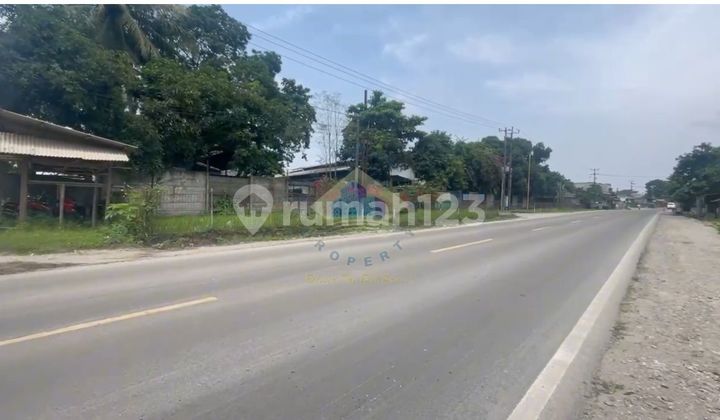 Jual Tanah di Jalan Raya Cikande - Rangkas Bitung, Cemplang, Serang, Banten
