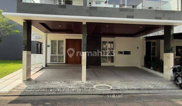 Rumah mandiri  2 lantai di Icon Cosmo,BSD 1