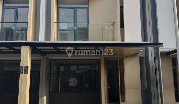 Rumah Modern Minimalis 2 Lantai Di BSD 1