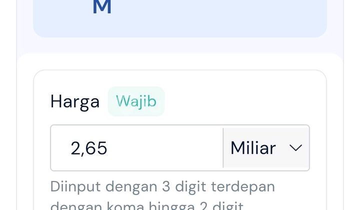 J2204-Cbl5 Rumah 2 Lantai Hitung Tanah 7X17 M2 Dalam Cluster Bebas Banjir Hadap Timur di Taman Ratu 2