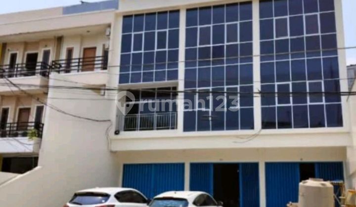 J1765-cbx2% Ruko Baru 3.5 Lantai Ijin Komersil 4x25 M2 Jln 2 Mbl Hadap Utara Tanjung Duren