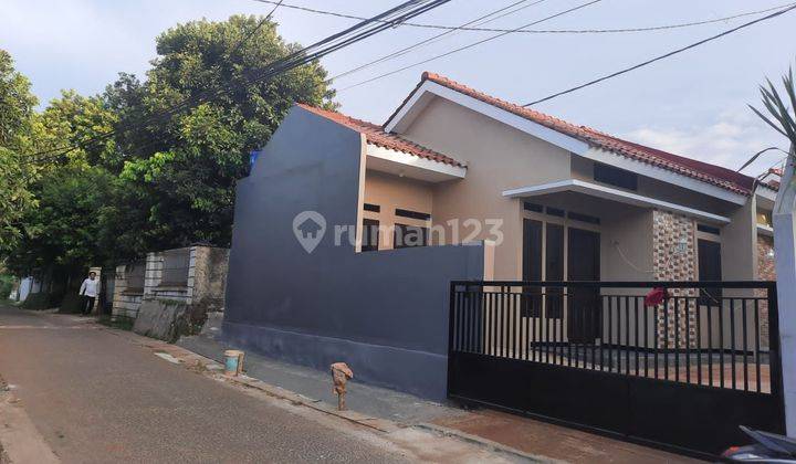 J1750-L12x Rumah Baru Sisa 3 Unit 1 Lantai 60/40 M2 One Gate Sistem Mini Cluster Rangkapan Jaya Pancoran Mas Depok 1