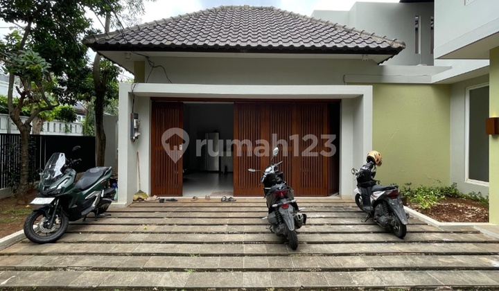 S2159-cbc#%15+ 2-Story House Land/Building Area 405/500 M2 Suitable for Office, Street Access. 2 Cars, Quiet Environment in Kemang