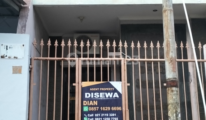 S1914-51π0 Ruko/rumah 2 Lantai 4x8 M2 Hadap Selatan No Carport Jalan 1.5 Mbl Dekat Stasiun Kai Grogol 1