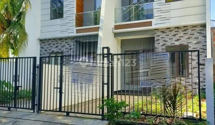 S1669-Cbl5 Rumah 2 Lantai 5x20 M2 Jalan 2 Mbl Buntu Hadap Selatan Di Cosmos Kedoya 1