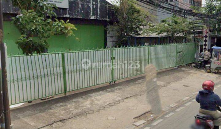 S1772-cbx2% Gudang/ruang Usaha 1 Lt 800 M2 Hadap Selatan Jalan Depan 4 Mbl Di Kebayoran Lama 1