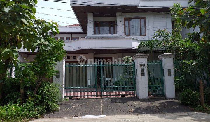 S1733-Cb732 Rumah 2 Lantai 400/400 M2 Kmr Banyak Jln 2 Mbl Di Kavling Dki Meruya 1