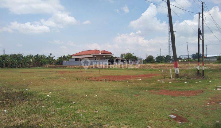 Tanah Untuk Ruang Usaha Pinggir Jalan Raya Tambelang Dekat Tol Gabus 2