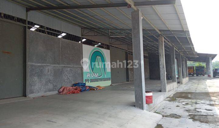 Pabrik Penggilingan Padi Aktip Srategis Pinggir Jalan Dijual di Gantar 11