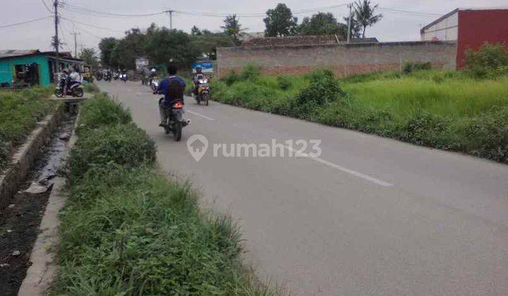 Tanah Cocok Bangun Cluster Pinggir Jalan Raya Jagawana Sukatani 2