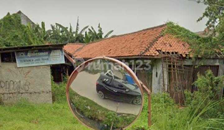 Tanah Dan Bangunan Ex Kios Material Pinggir Jalan Turi Tambun Utara Bekasi