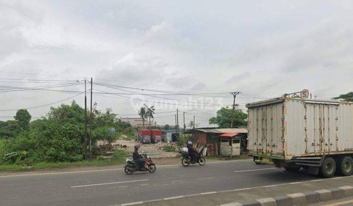 Tanah Untuk Usaha , Industri Dan Gudang Pinggir Jalan Pantura Cikarang Bekasi 2