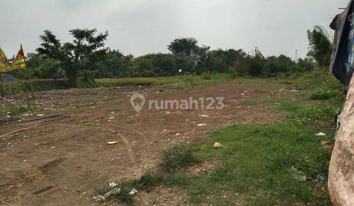 Tanah Untuk Ruang Usaha Pinggir Jalan Sriamur Dekat Gerbang Tol Gabus Tambun Utara 1