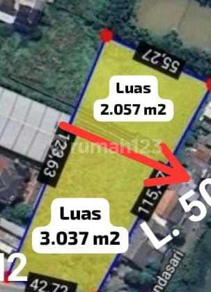 Strategic Land to Build Warehouse on Tanjungpura Ring Road Near Karawang Timur Toll Gate Entrance