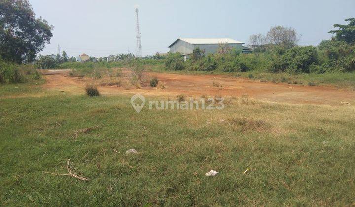 Tanah Untuk Usaha Dan Kantor Serta Gudang Pinggir Jalan Lingkar Tanjungpura Karawang 1