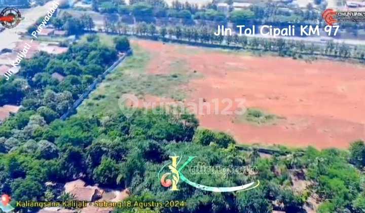 Strategic Industrial Land by the Highway and Beside the Kalijati Toll Gate.