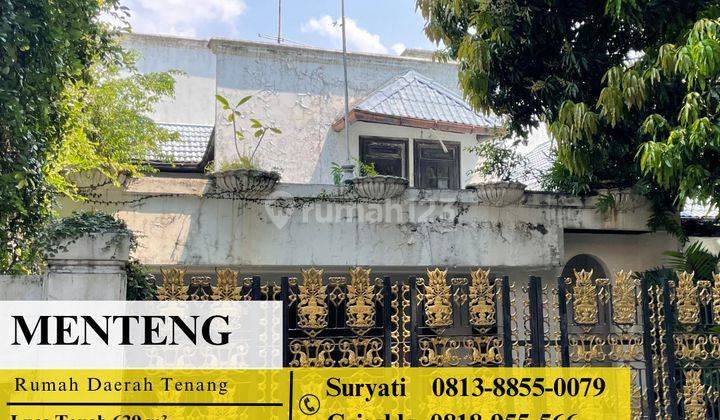 Dijual Rumah Dengan Lokasi Tenang Di Menteng, Jakarta Pusat. 1