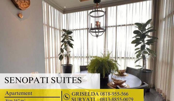 Dijual Apartment Senopati Suites 1