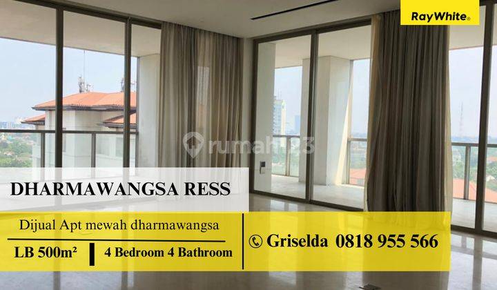 Dijual Apartmen Mewah Dharmawangsa Ressidence Kebayoran baru Jakarta Selatan 1