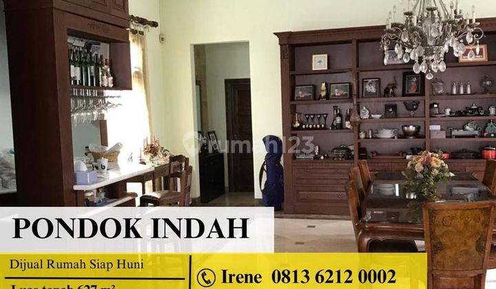 DIJUAL RUMAH LOKASI STRATEGIS PONDOK INDAH JAKARTA SELATAN 1