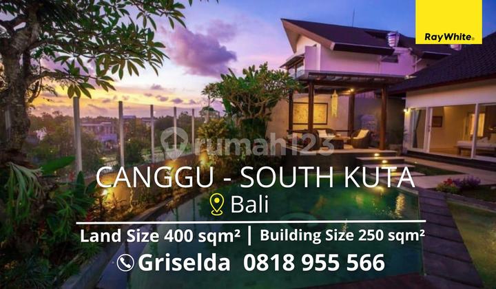 Luxury Villa for Sale Strategic Location in Canggu, Bali
