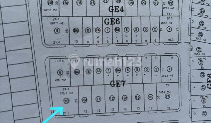 Dijual tanah kavling Hook Bukit Golf International Citraland