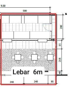 Disewakan Tempat usaha/outlet raya kupang baru Surabaya jalan besar pusat kuliner dan kantor2 cocok utk outlet segala macam  2