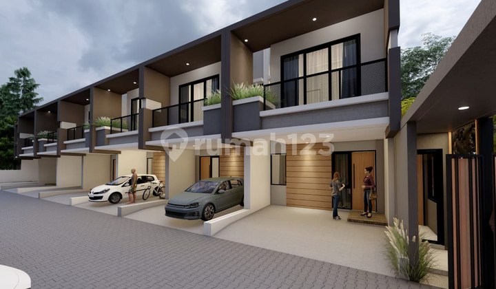Rumah Cluster 2 Lantai Harga Murah Dekat Ke Buaran Di Bintara 2