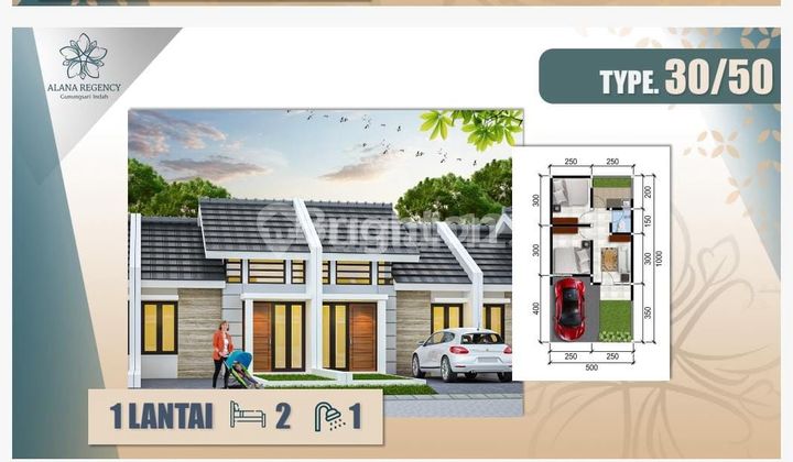 Rumah di alana gunung sari indah regency 1