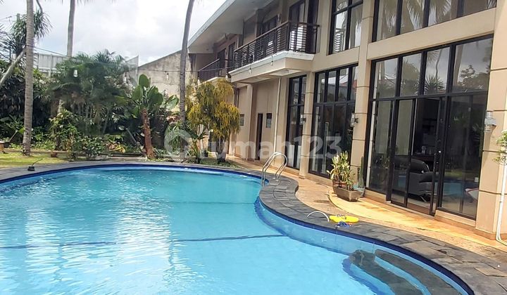 Spacious house and land with a swimming pool in Cibubur, East Jakarta 2