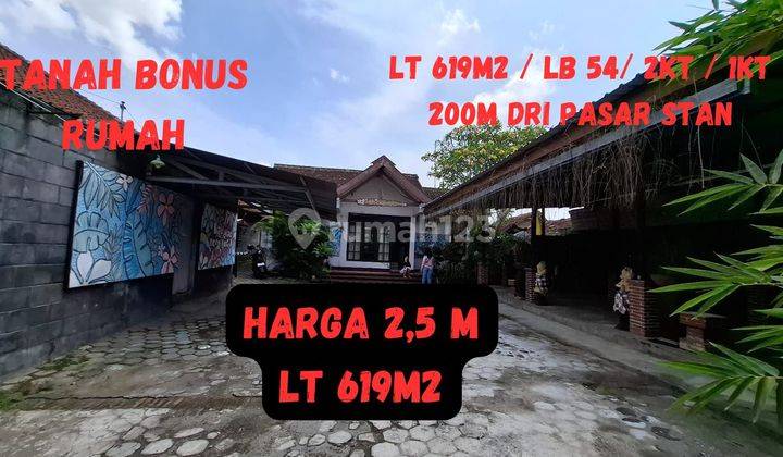 Ruang Usaha Murah Cocok Untk Resto Cafe Dan Homestay Dekat Pasar Tajem 1