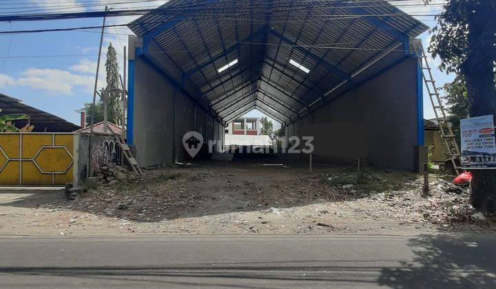 Gudang Baru Murah Tepi Jalan Utama Area Jalan Godean Dekat Ringroad  1