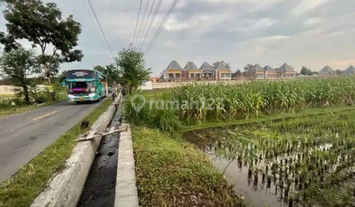 Tanah Sawah Murah Area Kalasan Sdh Zona Kuning Lokasi Dekat Exit Tol 1