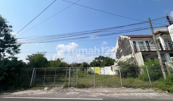 Dijual Tanah Tepi Jalan Cocok Usaha Kantor Dan Resto Area Jakal KM 7