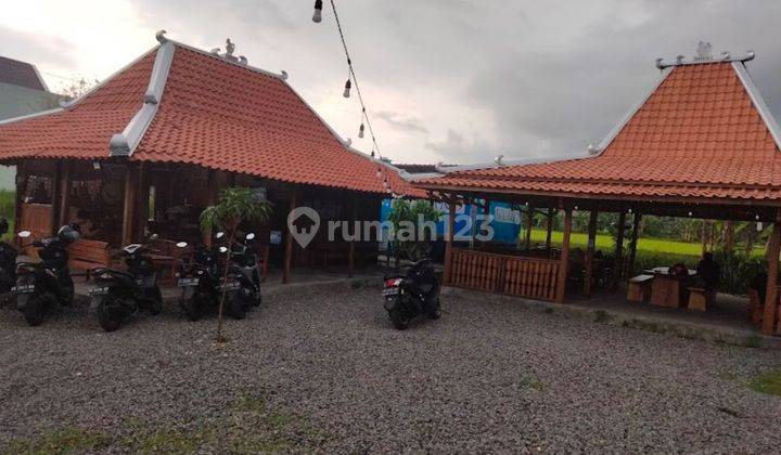 Ruang Usaha Joglo Murah Cocok Resto Dan Cafe Area Gamping Dekat JCM 1