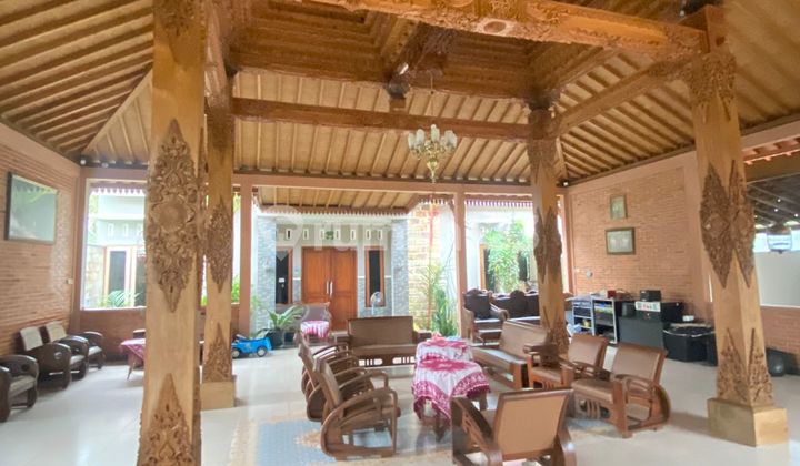 Rumah Joglo Cocok Untuk Villa Lokasi Dekat UII Dan Kopi Klotok