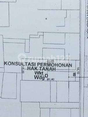 Dijual Tanah Bonus Bangunan di Jalan Raya Kebayoran Lama 2