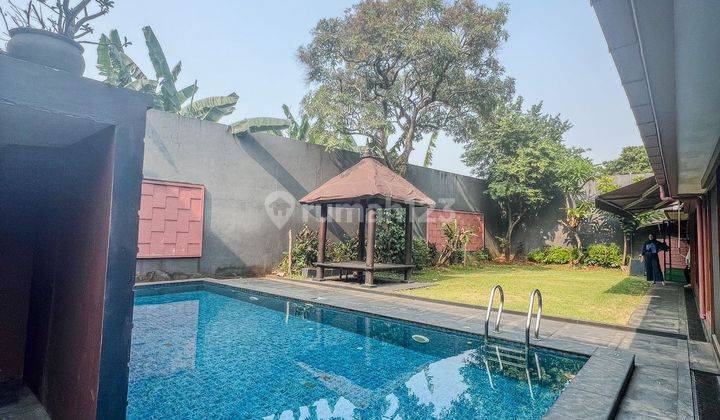 Dijual Rumah Asri Private Pool Di Lebak Bulus Dekat Pondok Indah  1