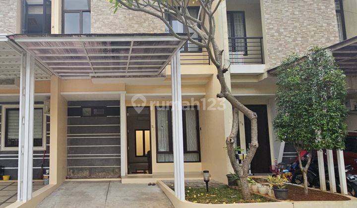 Disewa Rumah dalam cluster Lenteng Agung, luas tanah 100M, bangunan 125M, kamar tidur 3, bangunan 2 lantai, ada AC, jalan lebar, harga 75 Jt Nego Pertahun Sugi 1