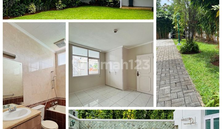 Siaga Raya,Jakarta Selatan buat office/ tempat tinggal Townhouse one gate system Private Villa, 24hrs security * Lb: 434 / Lt: 783 *  4+1.   3+1.   2 * Semi Furnished / Study room * ⁠Swimming pool n Garden * ⁠5' Pejaten Village Mall * ⁠5' Australian Schoo 1