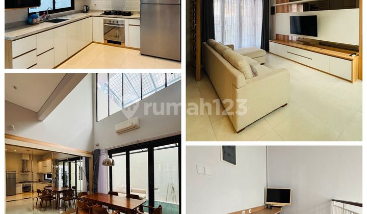 Disewa Rumah Cipete Non Cluster, Luas Tanah 126M, Bangunan 2 Lantai 200M, 4 Kamar Tidur, Semi Furnished, Harga 230 Jt Pertahun Nego Lina 1