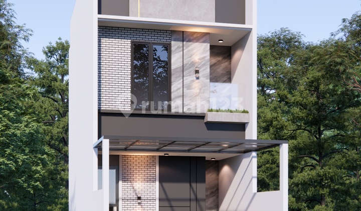 Rumah brandnew 2LT MATOA Krukut limo 1